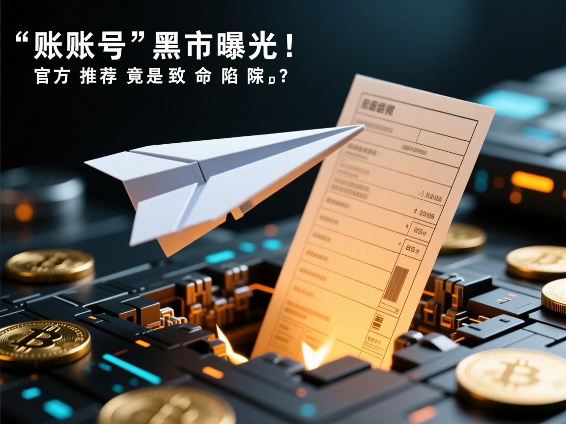 纸飞机账号黑市曝光！官方推荐竟是致命陷阱？