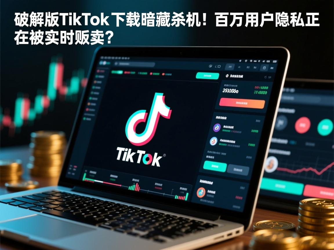 破解版TikTok下载暗藏杀机!百万用户隐私正在被实时贩卖?
