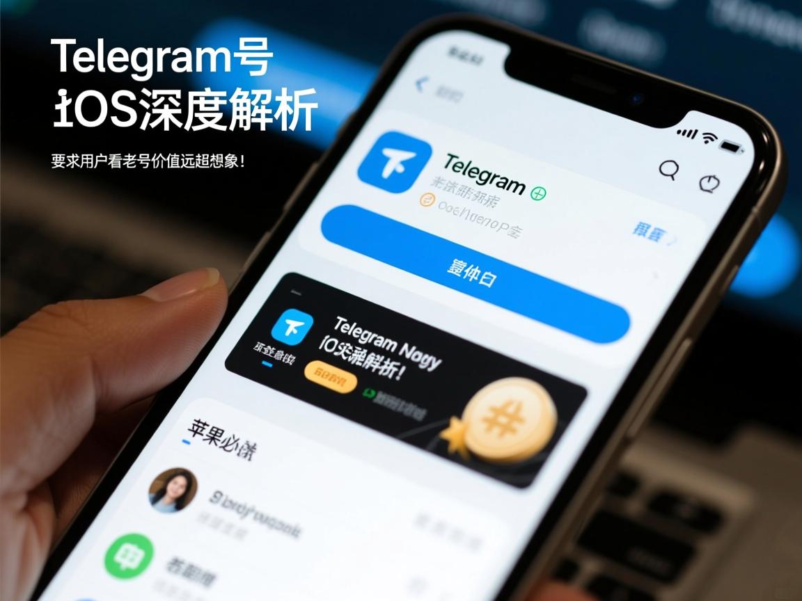 Telegram老号iOS深度解析，苹果用户必看，老号价值远超想象！