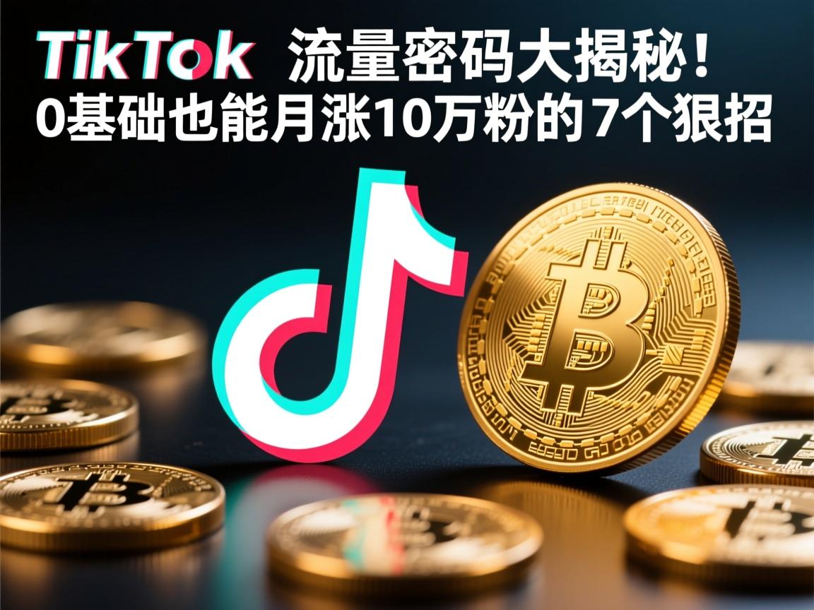 TikTok流量密码大揭秘!0基础也能月涨10万粉的7个狠招