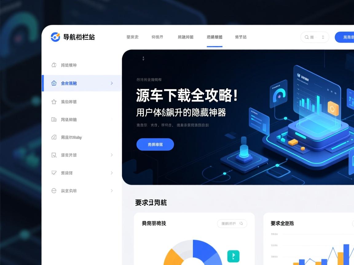 侧导航栏,网站模板源码下载全攻略!用户体验飙升的隐藏神器