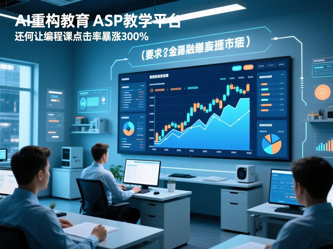 AI重构教育,ASP教学平台如何让编程课点击率暴涨300%