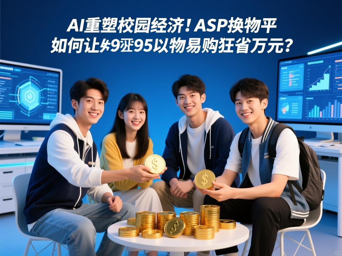 AI重构校园经济!ASP换物平台如何让95后以物易物狂省万元?