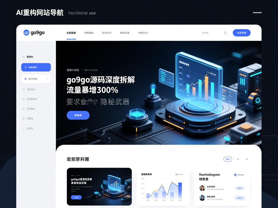 AI重构网站导航！go9go源码深度拆解，流量暴增300%的隐秘武器