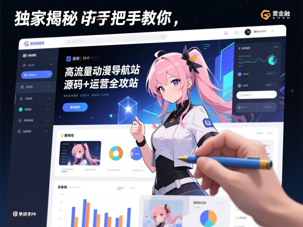 独家揭秘！手把手教你打造高流量动漫导航站，源码+运营全攻略