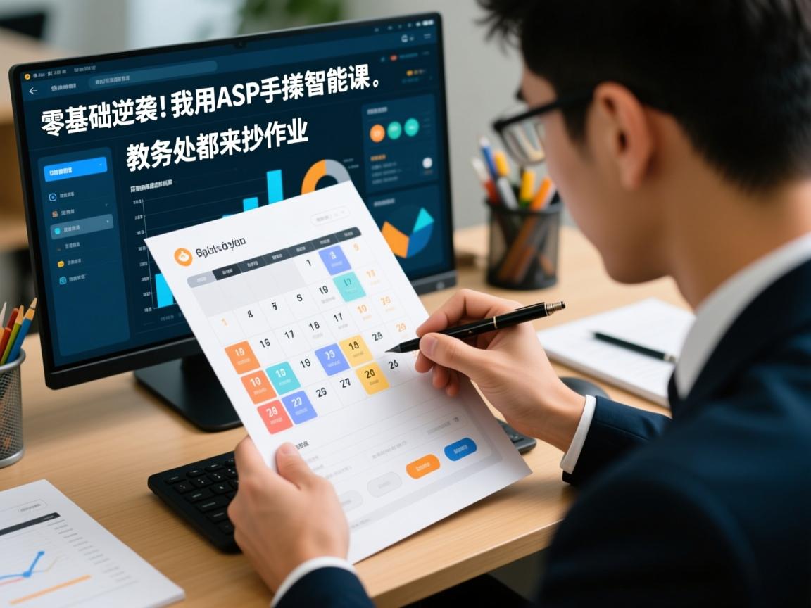 零基础逆袭！我用ASP手搓智能课表，教务处都来抄作业