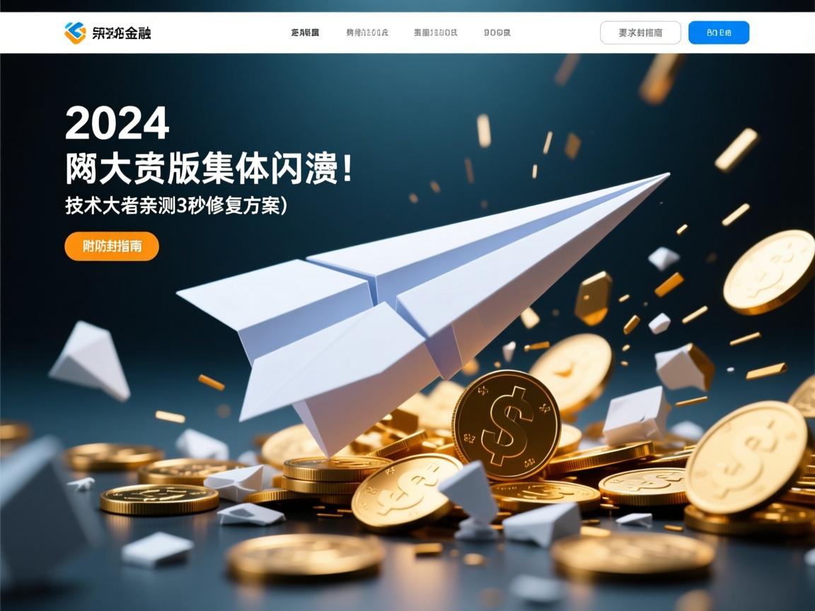 2024纸飞机网页版集体闪崩!技术大牛亲测3秒修复方案(附防封指南)