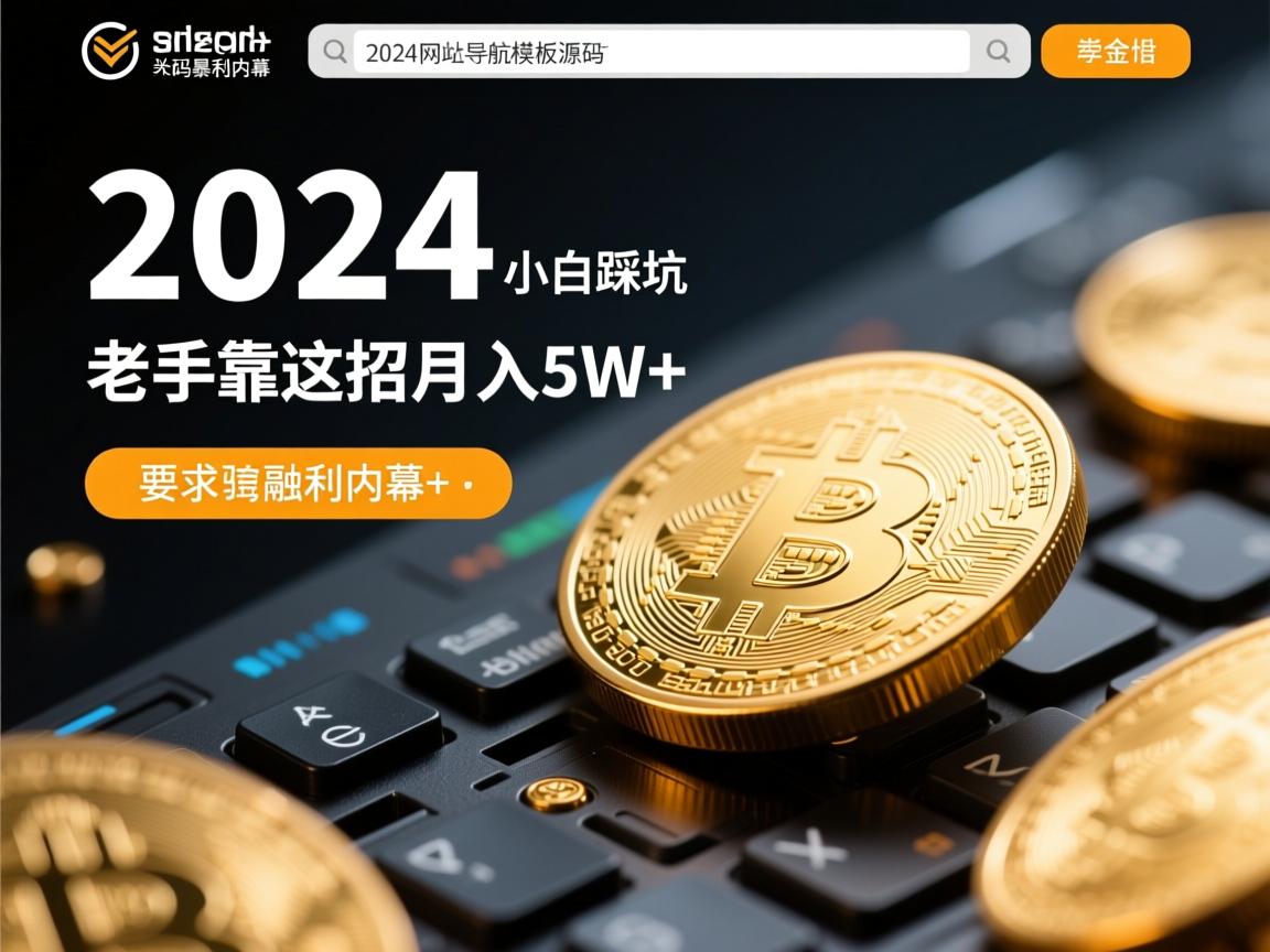 2024网址导航模板源码暴利内幕，90%小白踩坑，老手靠这招月入5W+