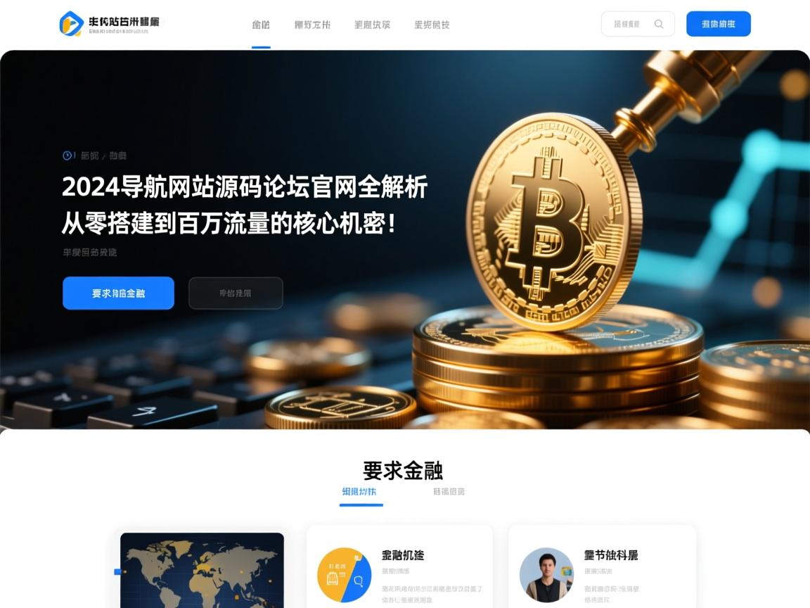 2024导航网站源码论坛官网全解析,从零搭建到百万流量的核心机密!