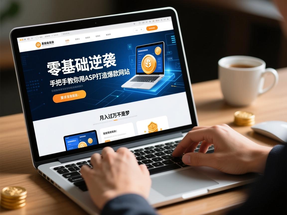 零基础逆袭!手把手教你用ASP打造爆款网站,月入过万不是梦
