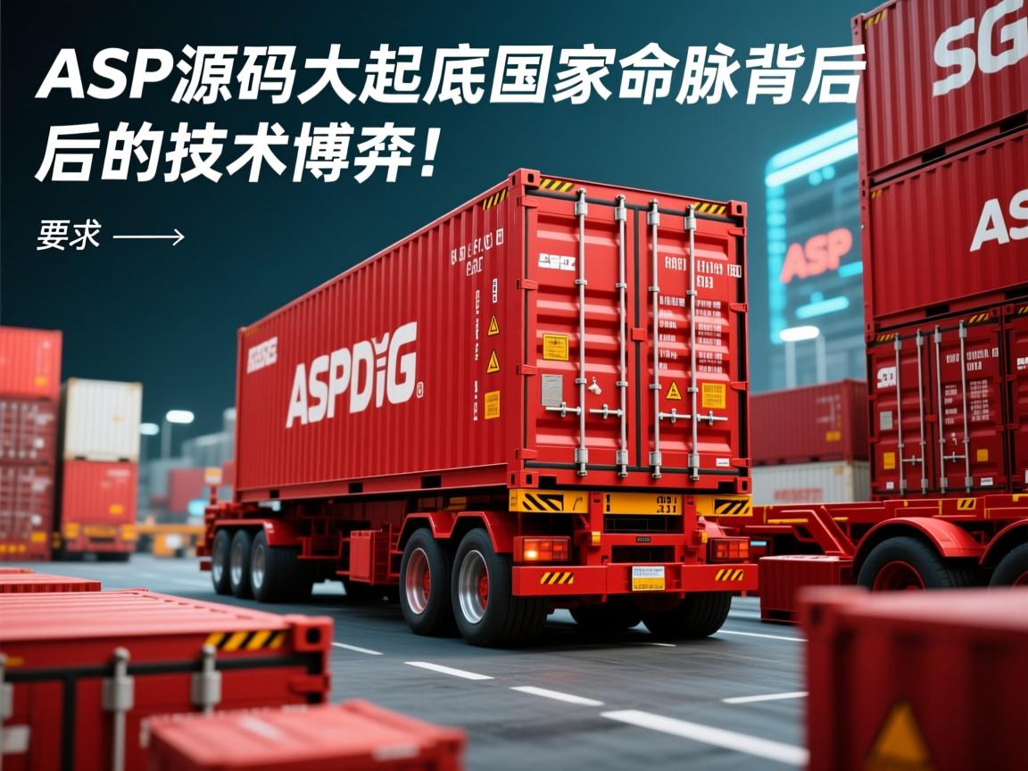 红色物流ASP源码大起底，国家命脉背后的技术博弈！