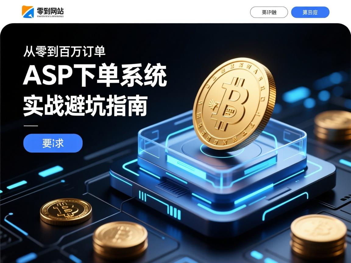 从零到百万订单,ASP网站下单系统实战避坑指南