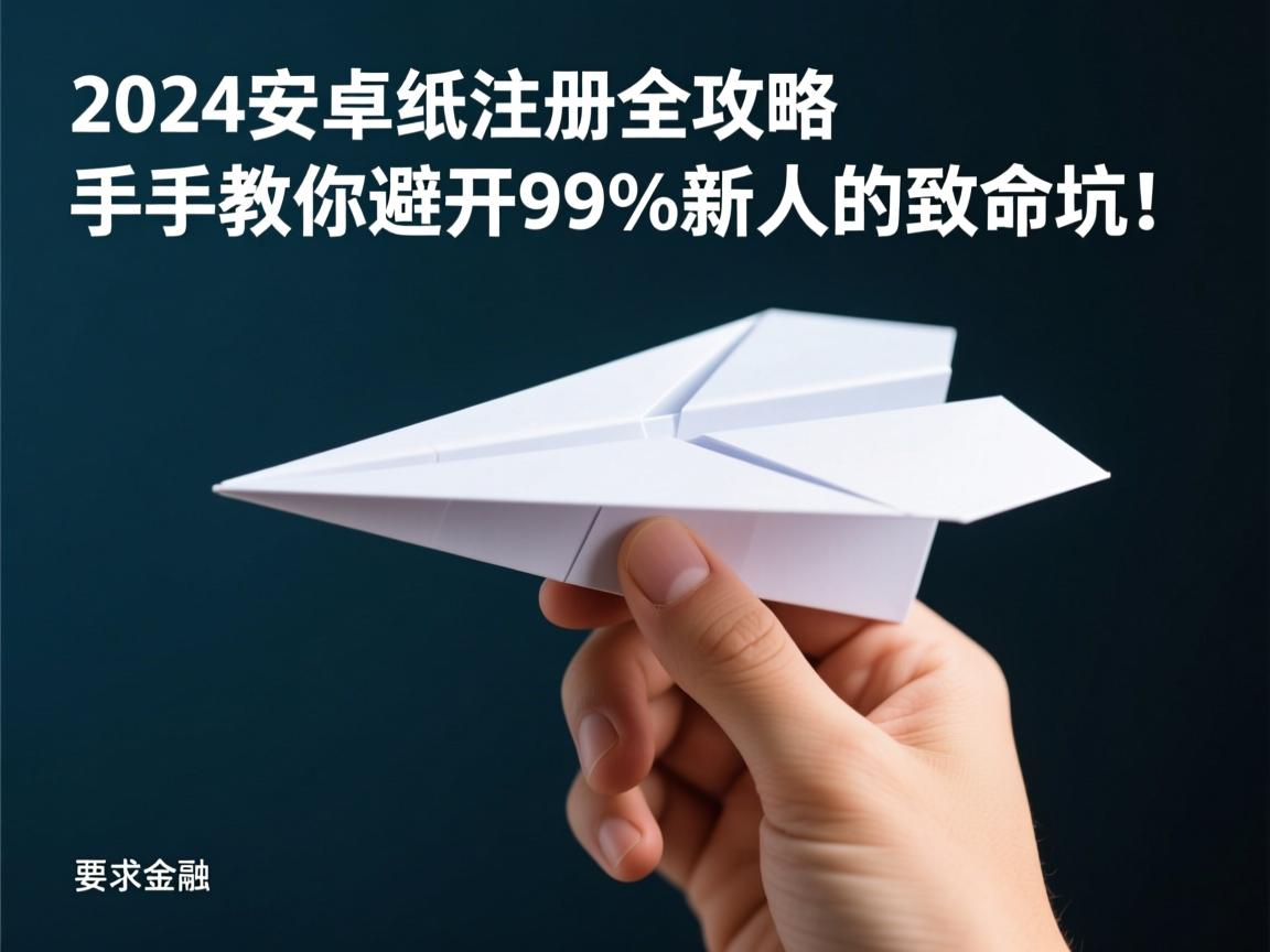 2024安卓纸飞机注册全攻略,手把手教你避开99%新人的致命坑!
