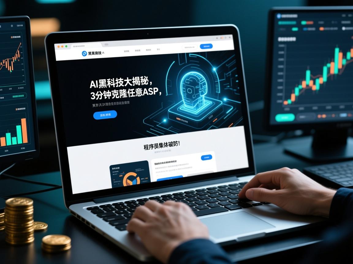 AI黑科技大揭秘，3分钟克隆任意ASP网站，程序员集体破防！