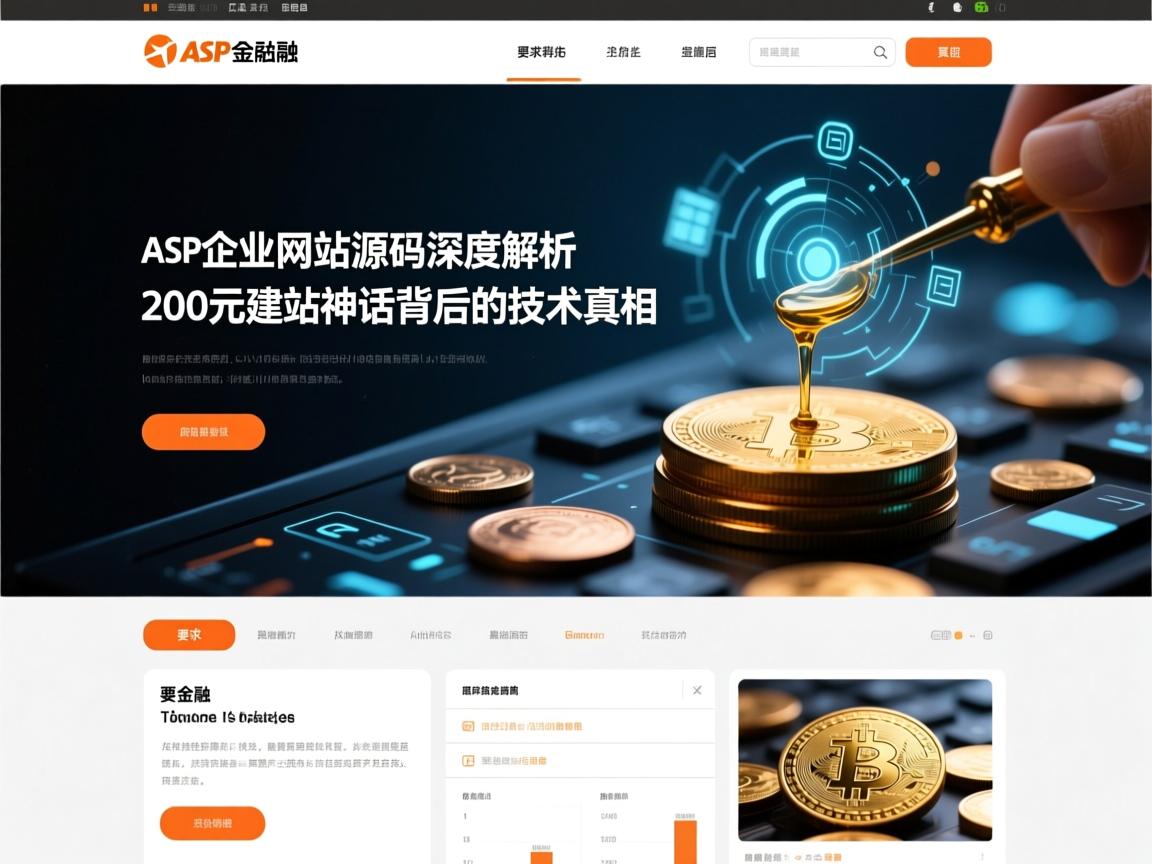 ASP企业网站源码深度解析，200元建站神话背后的技术真相