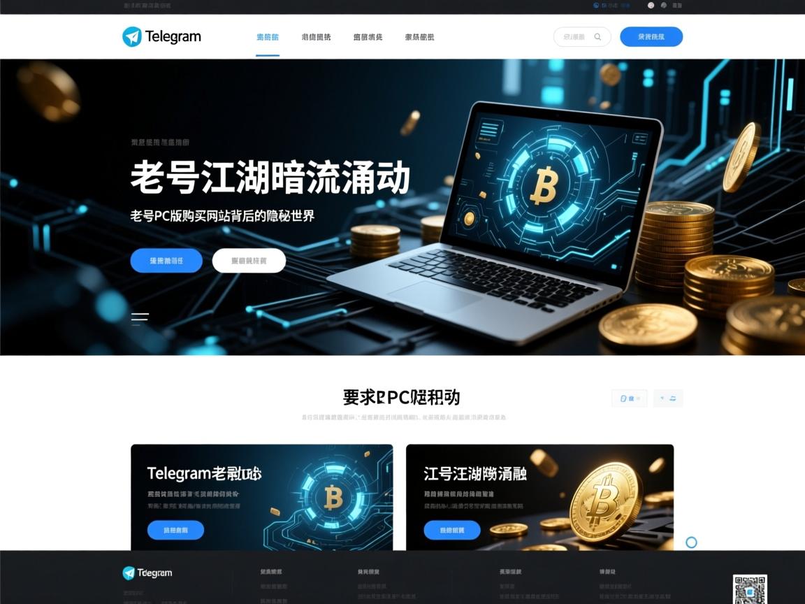 老号江湖暗流涌动，Telegram老号PC版购买网站背后的隐秘世界
