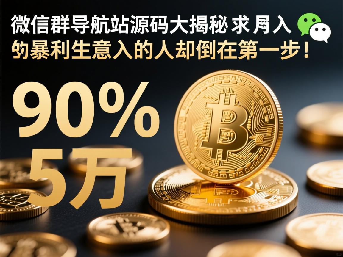 详细阅读:微信群导航站源码大揭秘,月入5万的暴利生意,90%的人却倒在第一步! 微信群导航站源码大揭秘,月入5万的暴利生意,90%的人却倒在第一步!