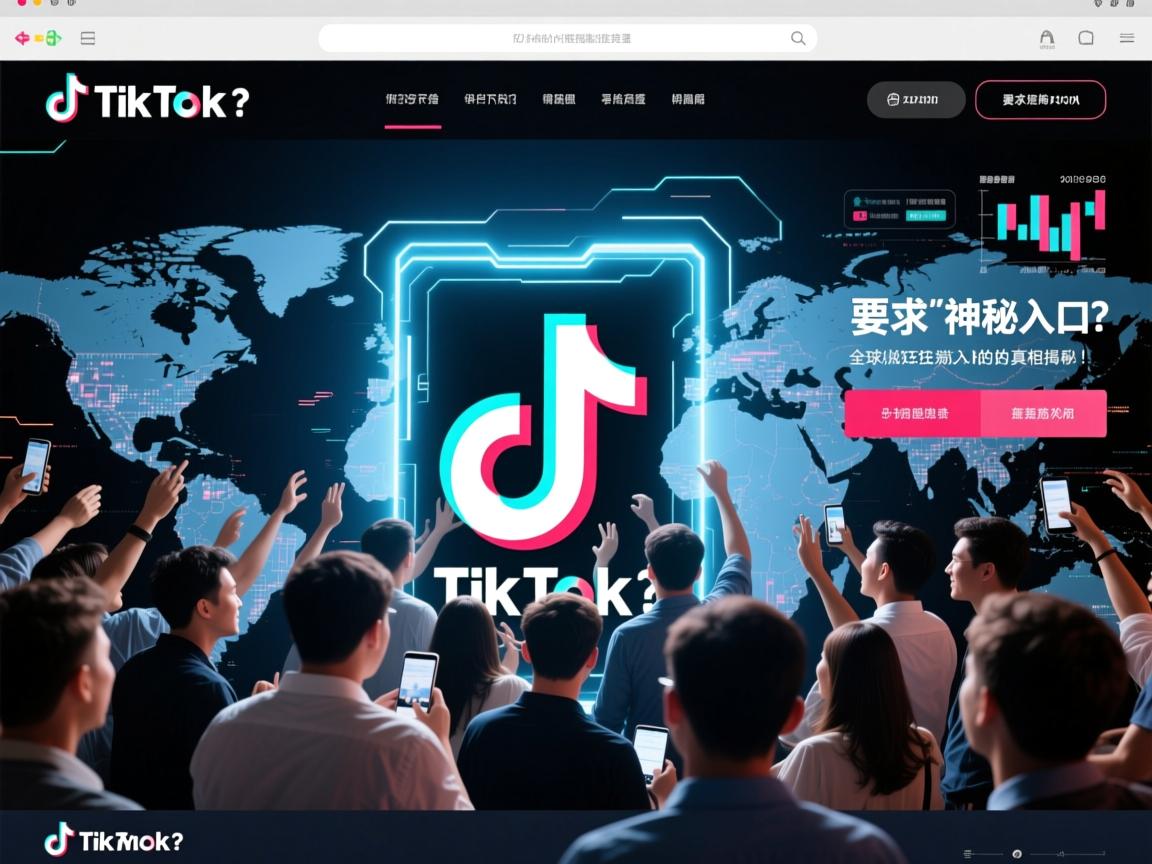 TikTok网页版惊现神秘入口?全球用户疯狂涌入的真相揭秘!