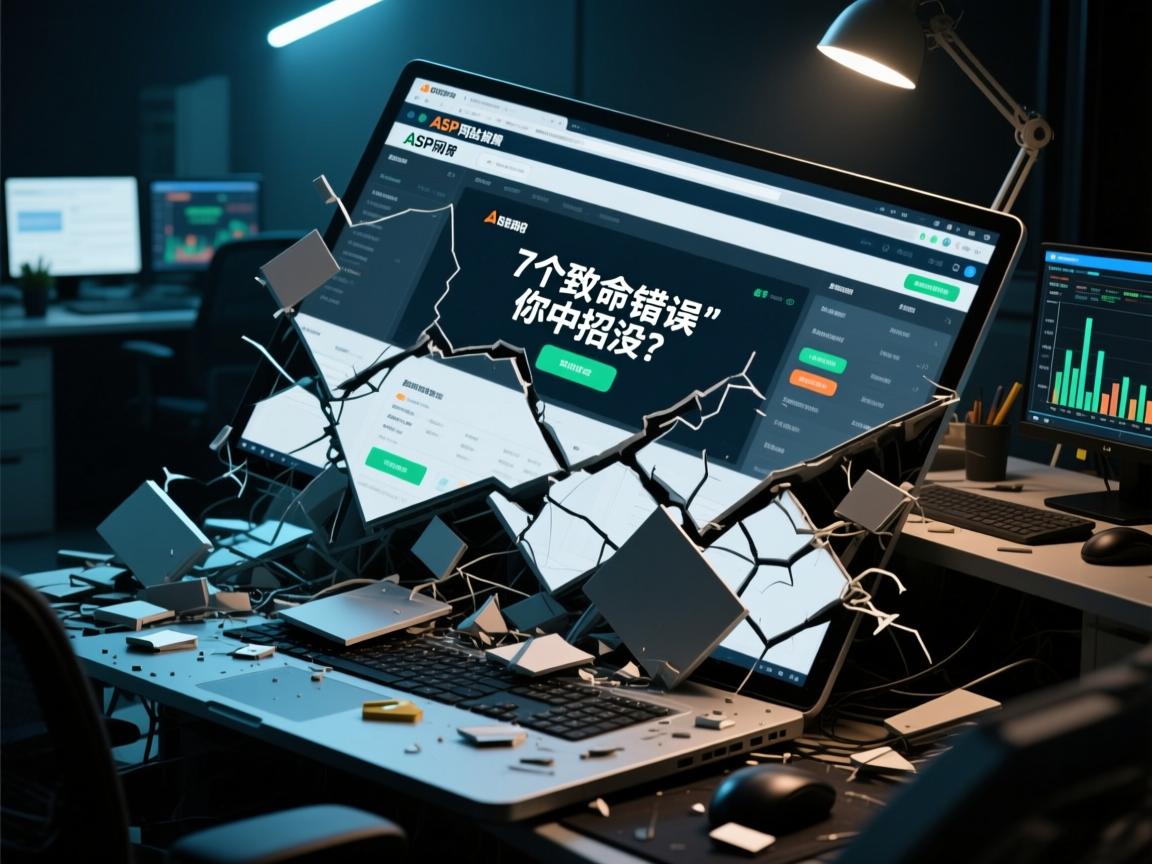 ASP网站瘫痪!程序员深夜崩溃实录,这7个致命错误你中招没?