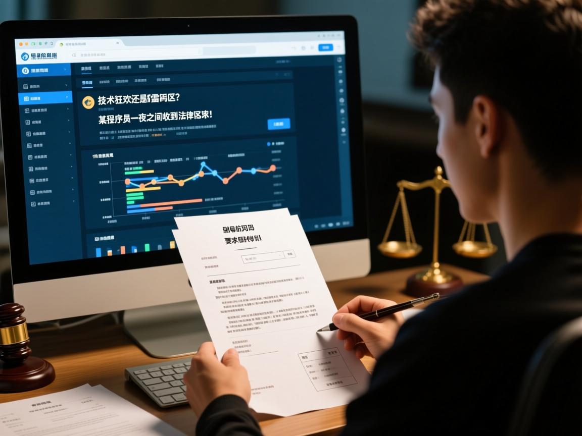 刷导航网站源码，技术狂欢还是法律雷区？某程序员一夜之间收到法院传票！