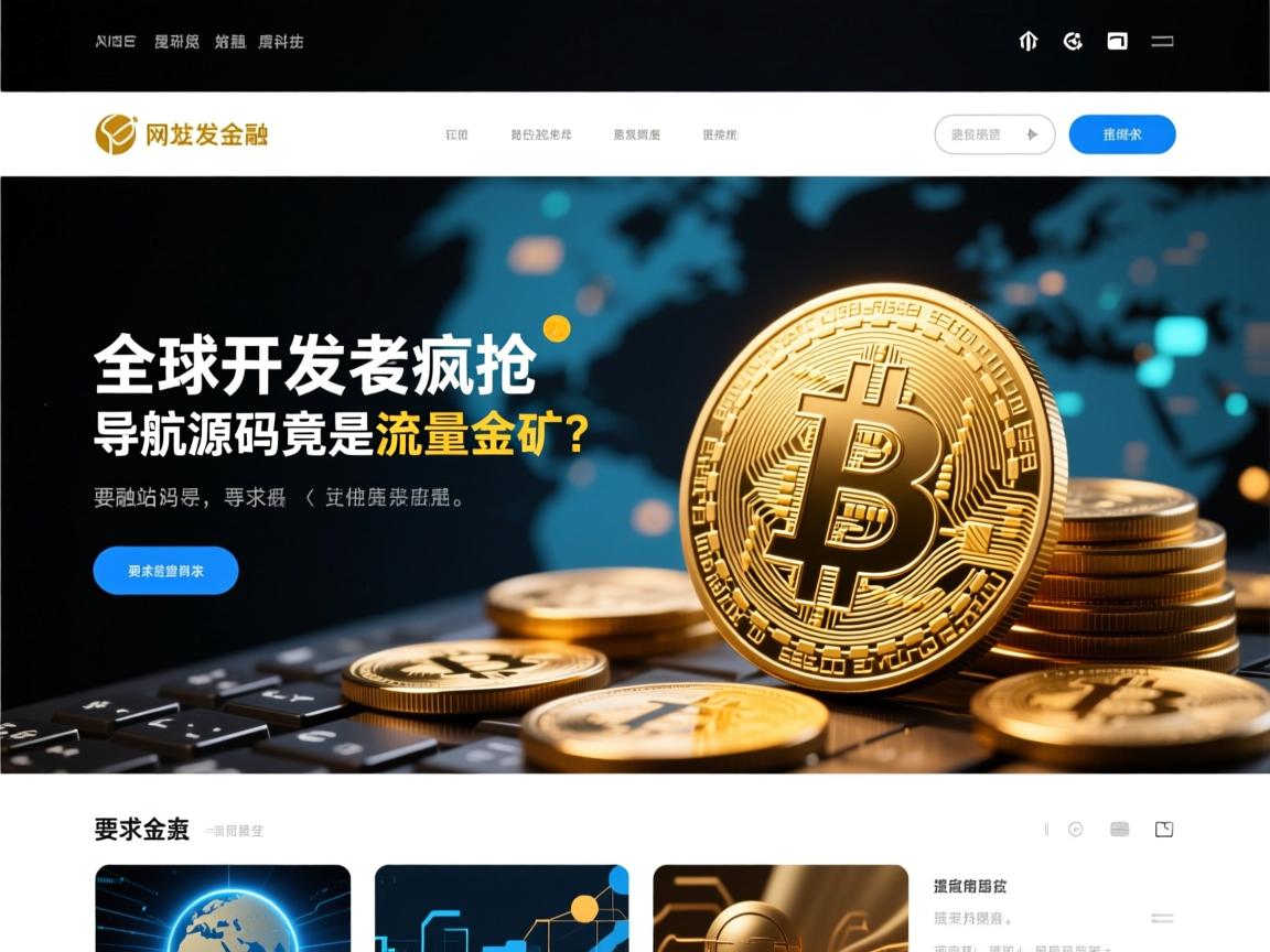 全球开发者疯抢!英文网站导航源码竟是流量金矿?