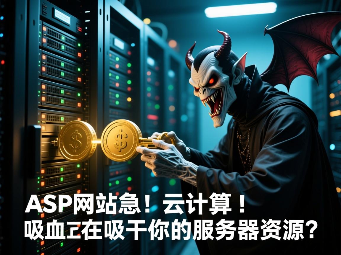 ASP网站告急！云计算吸血鬼正在吸干你的服务器资源？