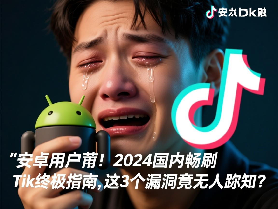 安卓用户泪奔！2024国内畅刷TikTok终极指南，这3个漏洞竟无人知晓？