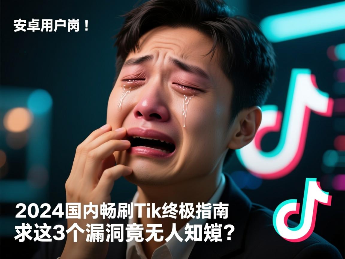 安卓用户泪奔!2024国内畅刷TikTok终极指南,这3个漏洞竟无人知晓?