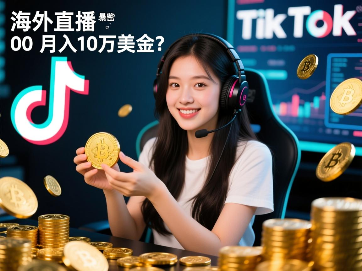 海外直播TikTok，00后月入10万美金？暴富密码与致命陷阱全揭秘！