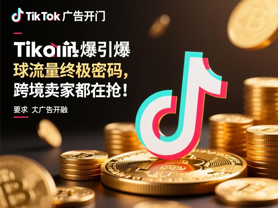 TikTok广告开户，引爆全球流量的终极密码，跨境卖家都在抢！