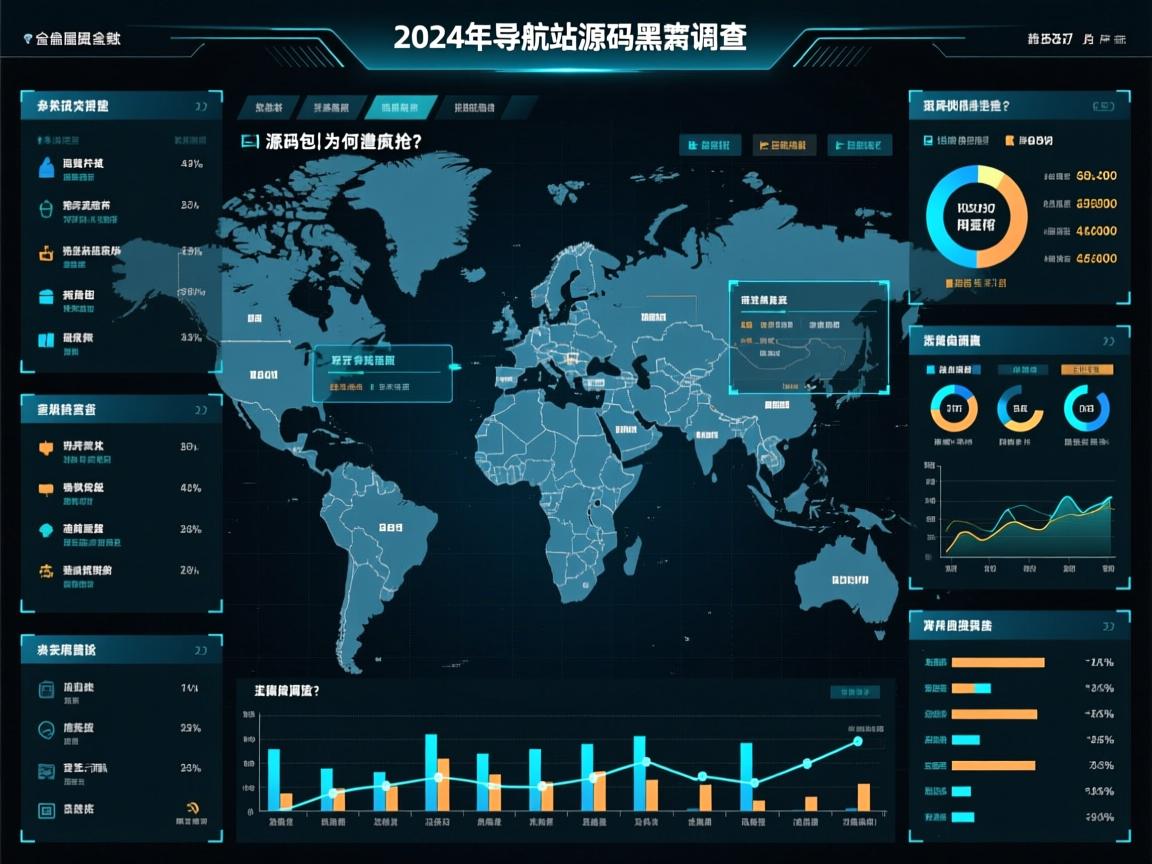 2024年导航站源码黑市调查，带数据的源码包为何遭疯抢？网友，奔诺网资源太顶！