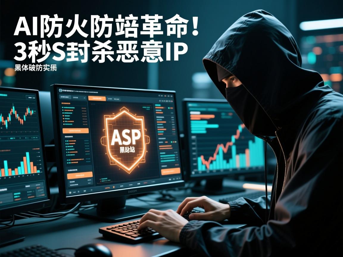 AI防火墙革命！ASP网站3秒封杀恶意IP，黑客集体破防实录