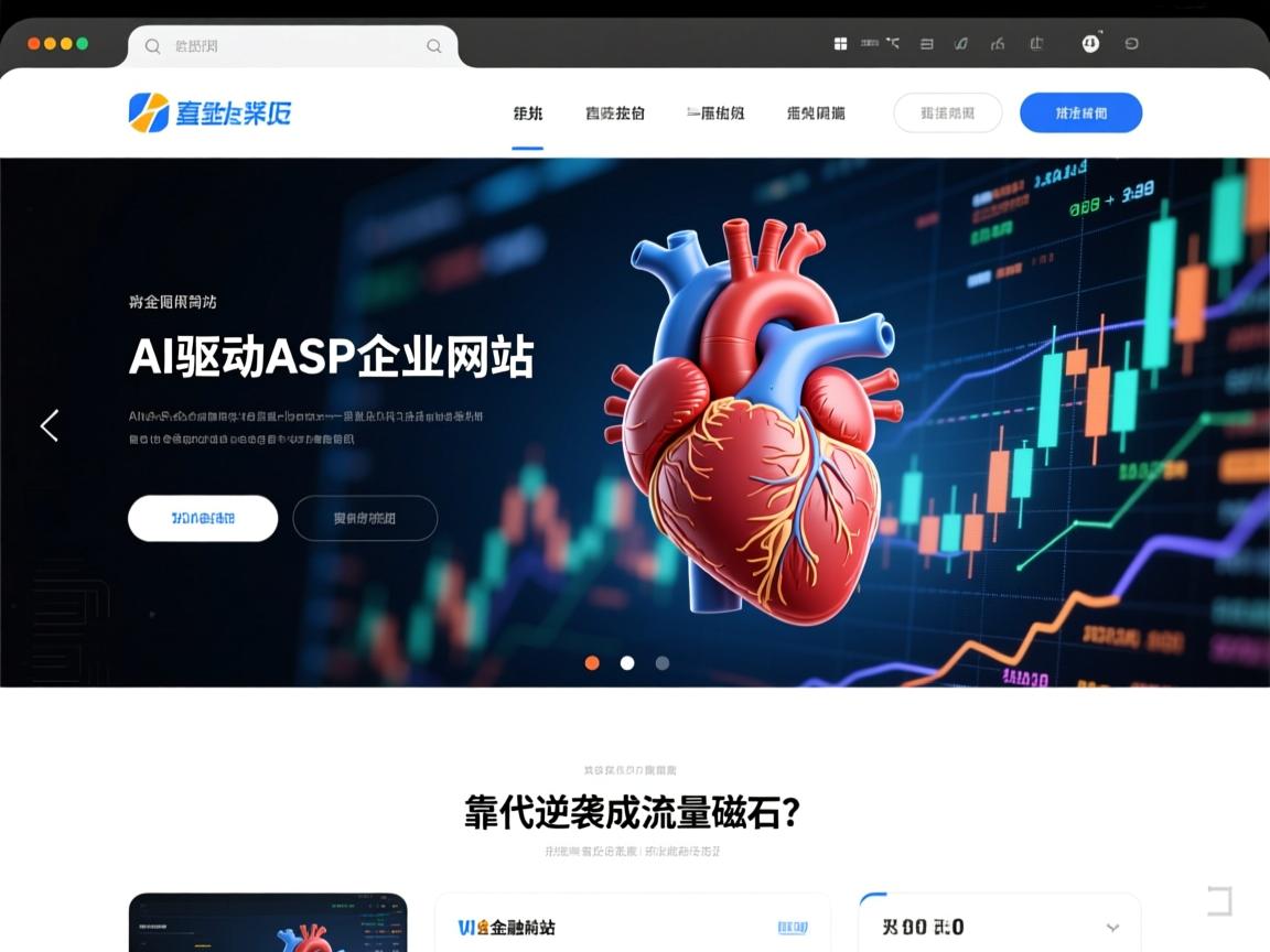 AI驱动ASP企业网站，传统官网如何靠代码心脏逆袭成流量磁石？