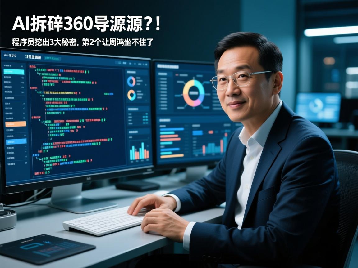 AI拆解360导航源码！程序员挖出3大秘密，第2个让周鸿祎坐不住了