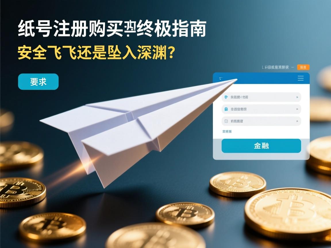 纸飞机账号注册与购买终极指南,安全起飞还是坠入深渊?