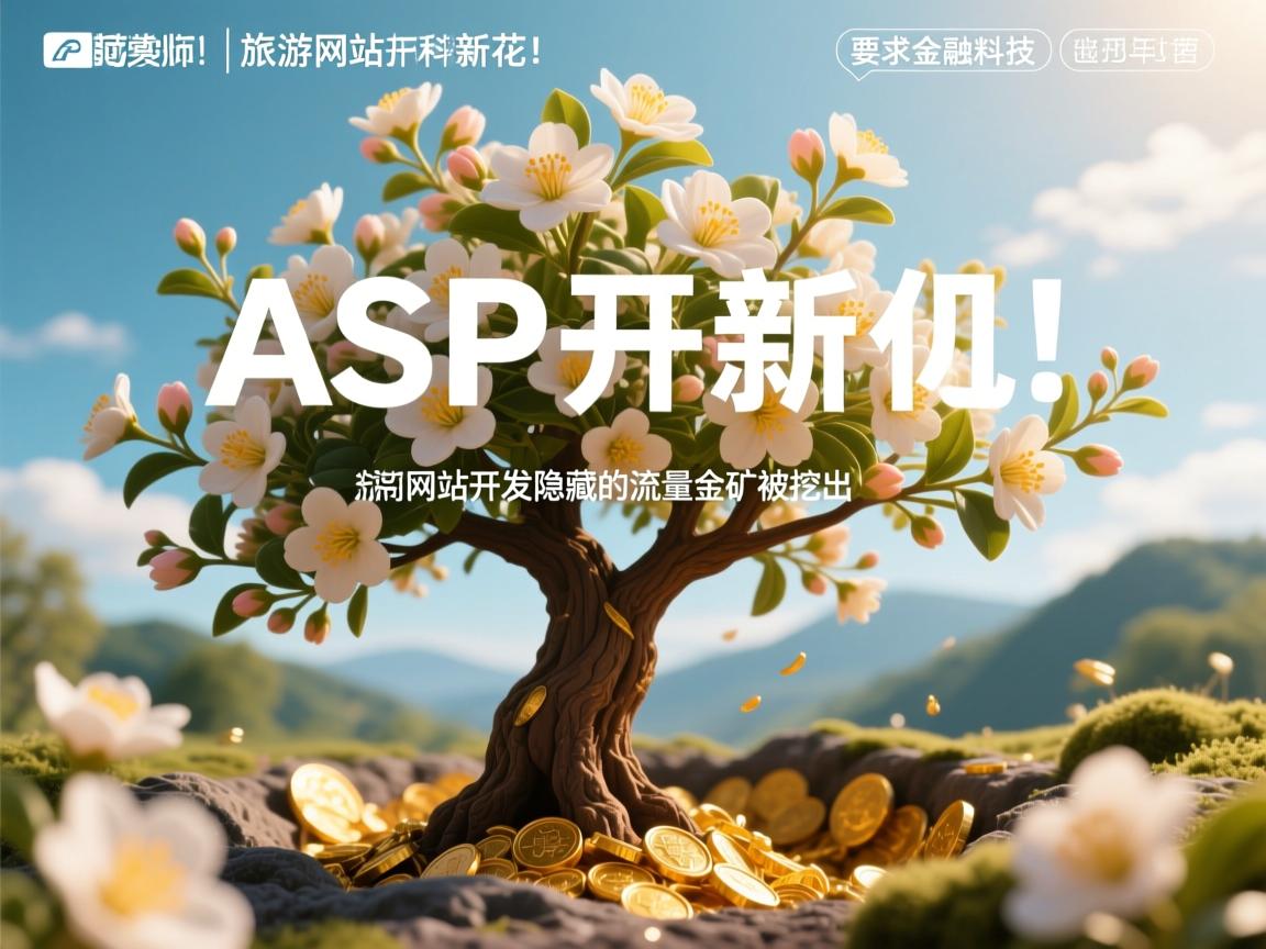 ASP老树开新花!旅游网站开发隐藏的流量金矿被挖出