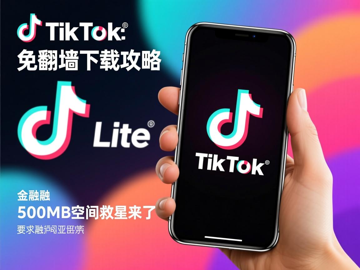 iPhone用户狂喜!TikTok Lite免翻墙下载全攻略,500MB空间救星来了