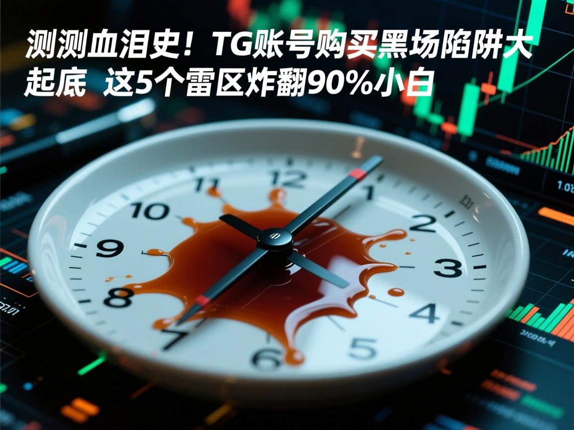 实测血泪史!TG账号购买黑市陷阱大起底,这5个雷区炸翻90%小白