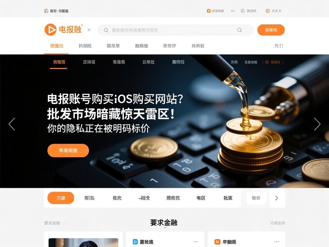 电报账号购买iOS购买网站？批发市场暗藏惊天雷区！你的隐私正在被明码标价