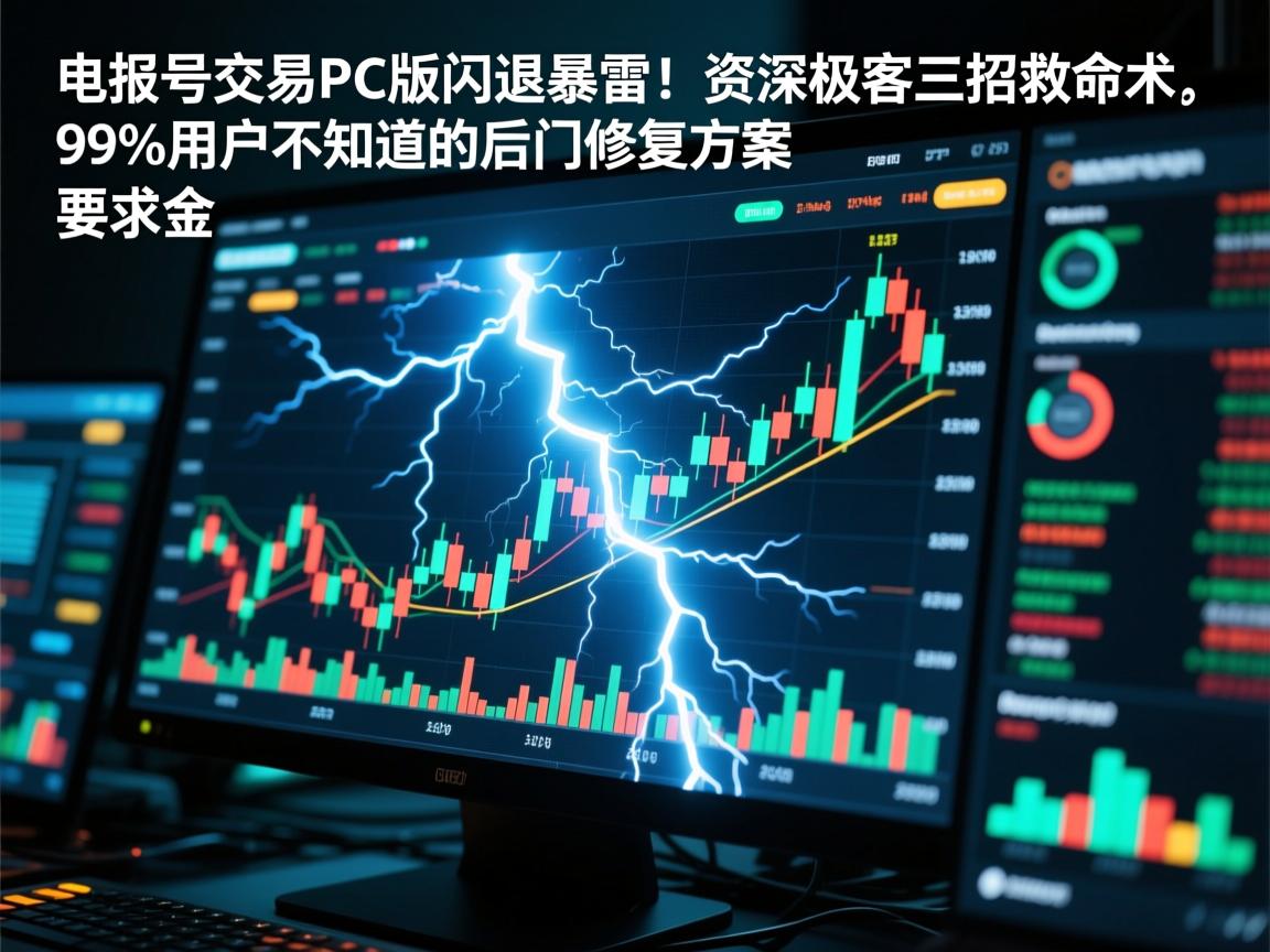 电报号交易PC版闪退暴雷!资深极客三招救命术,99%用户不知道的后门修复方案
