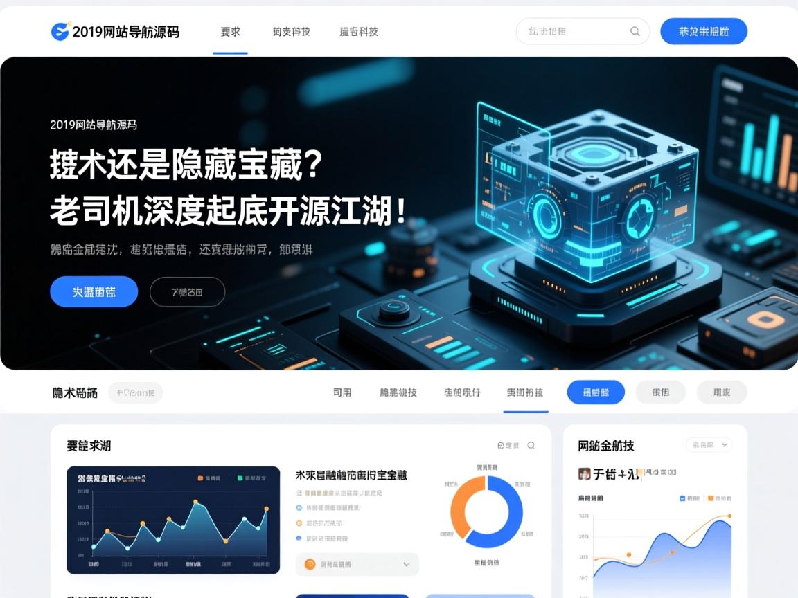 2019网站导航源码，过时技术还是隐藏宝藏？老司机深度起底开源江湖！