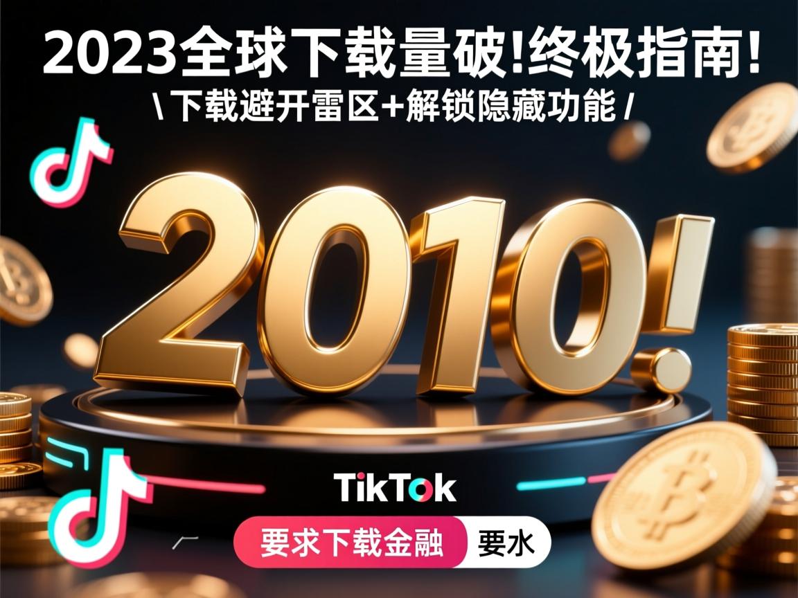 2023全球下载量破20亿!TikTok下载终极指南,避开雷区+解锁隐藏功能