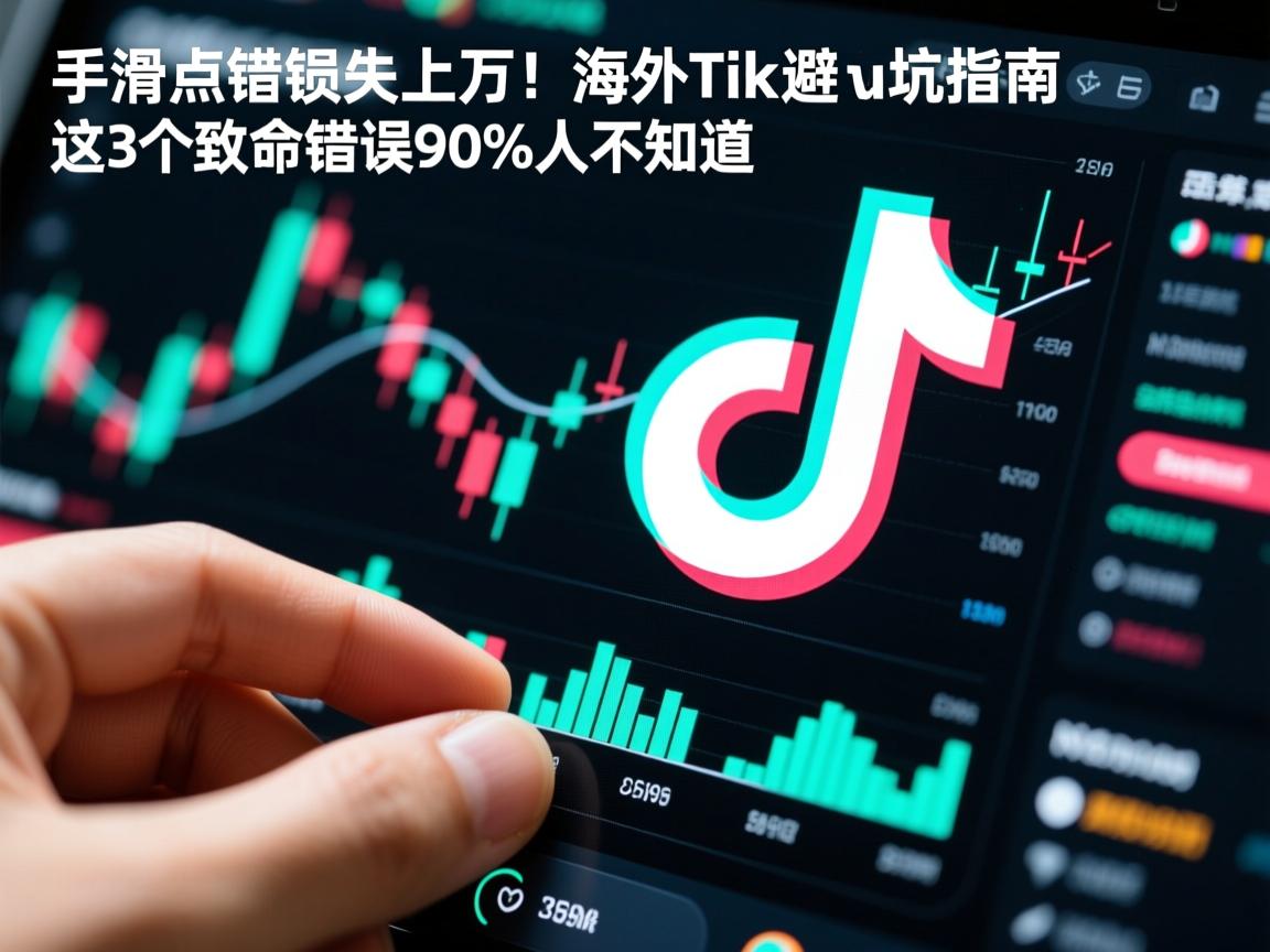 手滑点错损失上万!海外TikTok避坑指南,这3个致命错误90%人不知道