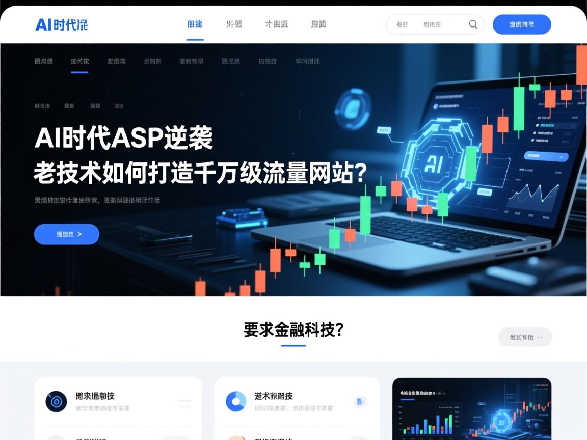 AI时代ASP逆袭,老技术如何打造千万级流量网站?