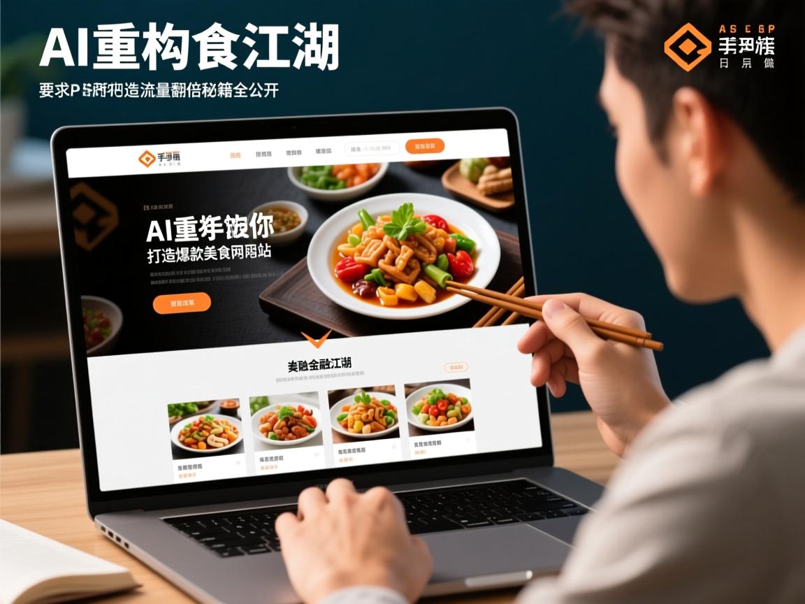 AI重构美食江湖!手把手教你用ASP源码打造爆款美食网站,流量翻倍秘籍全公开