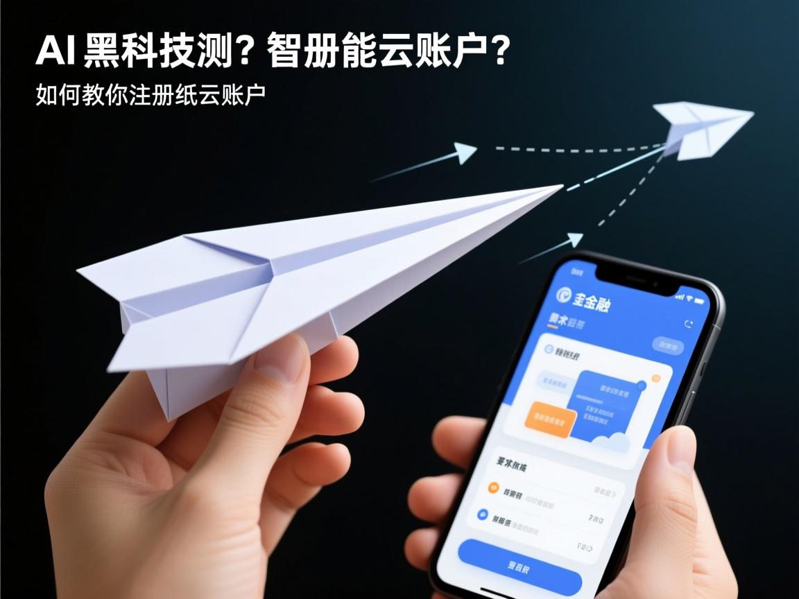 AI折纸黑科技实测,一张纸如何飞出智能航线?手把手教你注册纸飞机云账户
