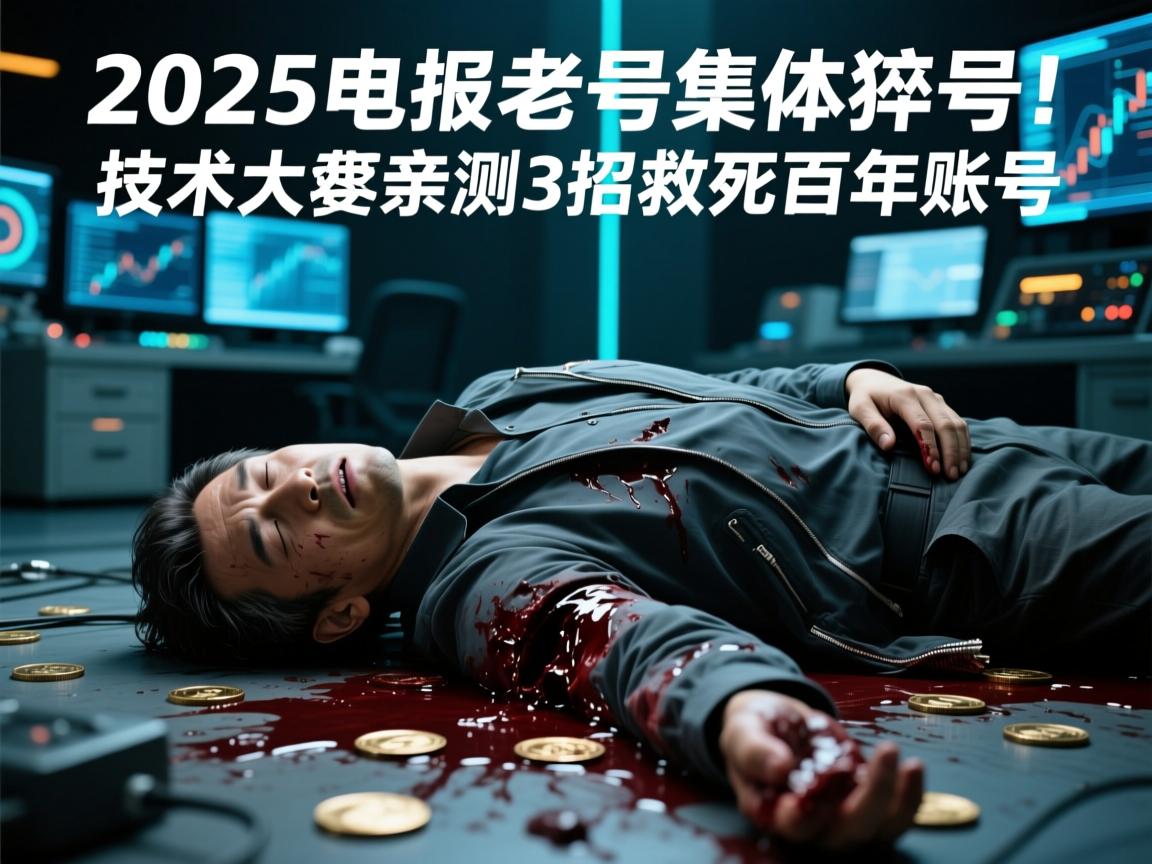 2025电报老号集体猝死!技术大牛亲测3招救活百年账号
