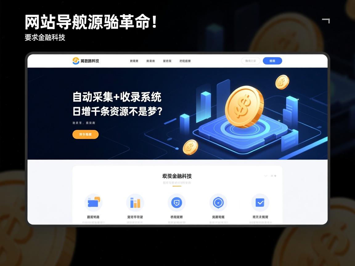 网站导航源码革命!自动采集+收录系统,日增千条资源不是梦?