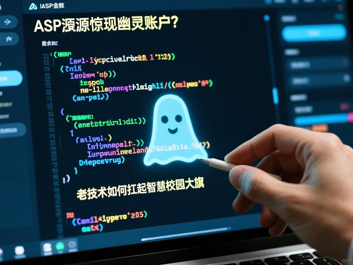 ASP源码惊现幽灵账户?老技术如何扛起智慧校园大旗