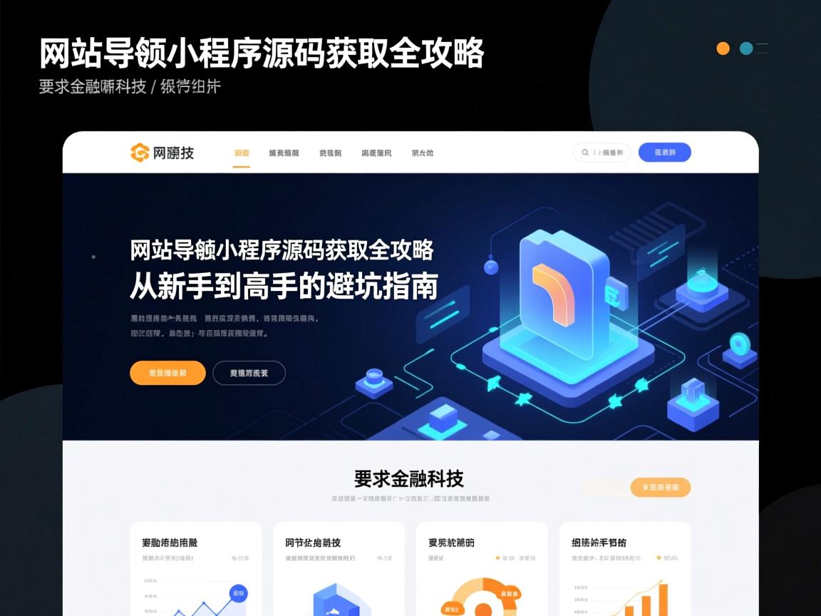 网站导航小程序源码获取全攻略，从新手到高手的避坑指南